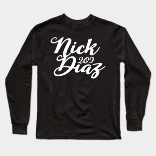 Nick Diaz 209 Long Sleeve T-Shirt